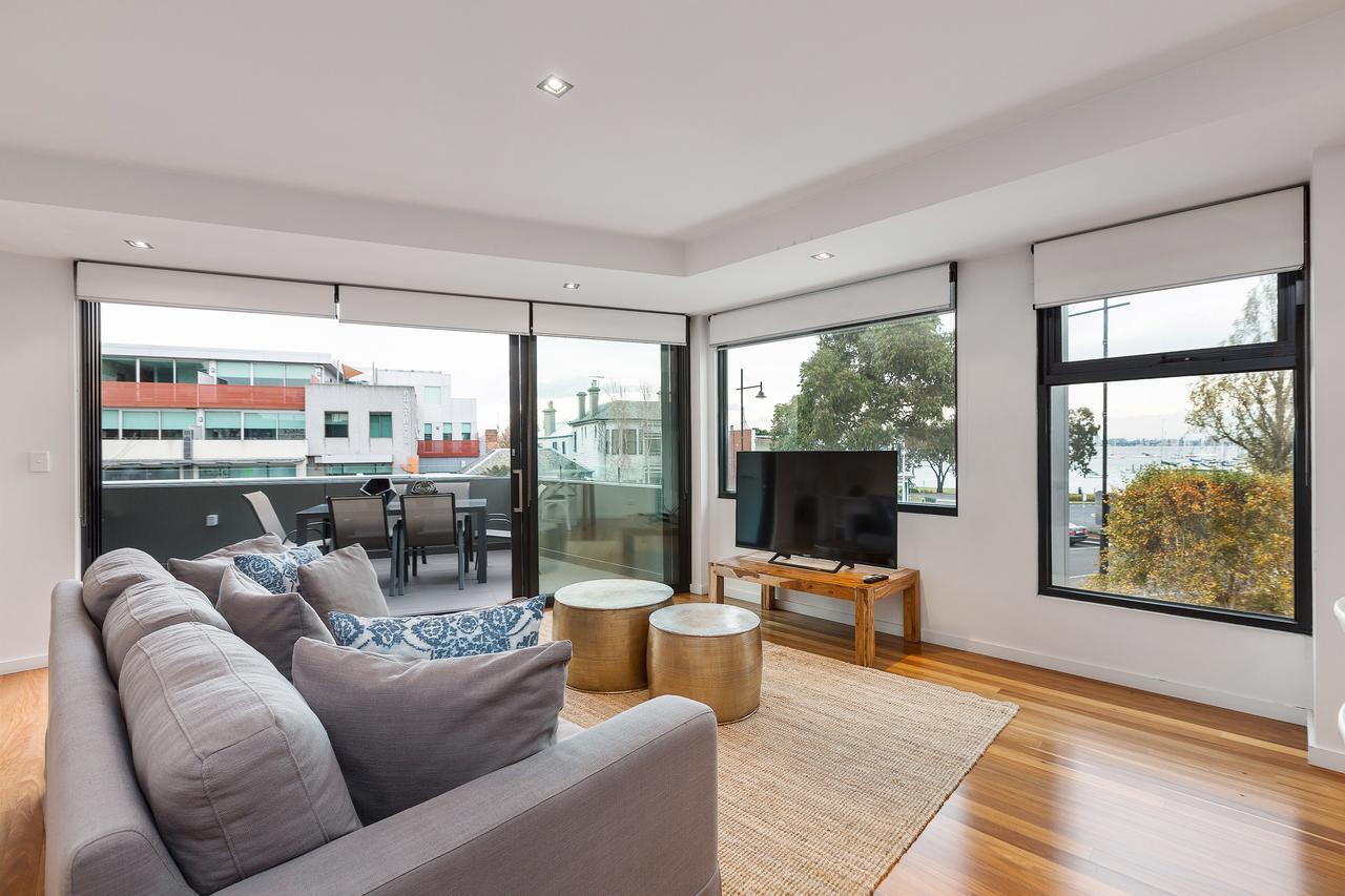 Apartamento de 75 m² con 2 habitación/es y 1 baño/s de uso privado, en Alrededores Williamstown Melburne Exterior foto